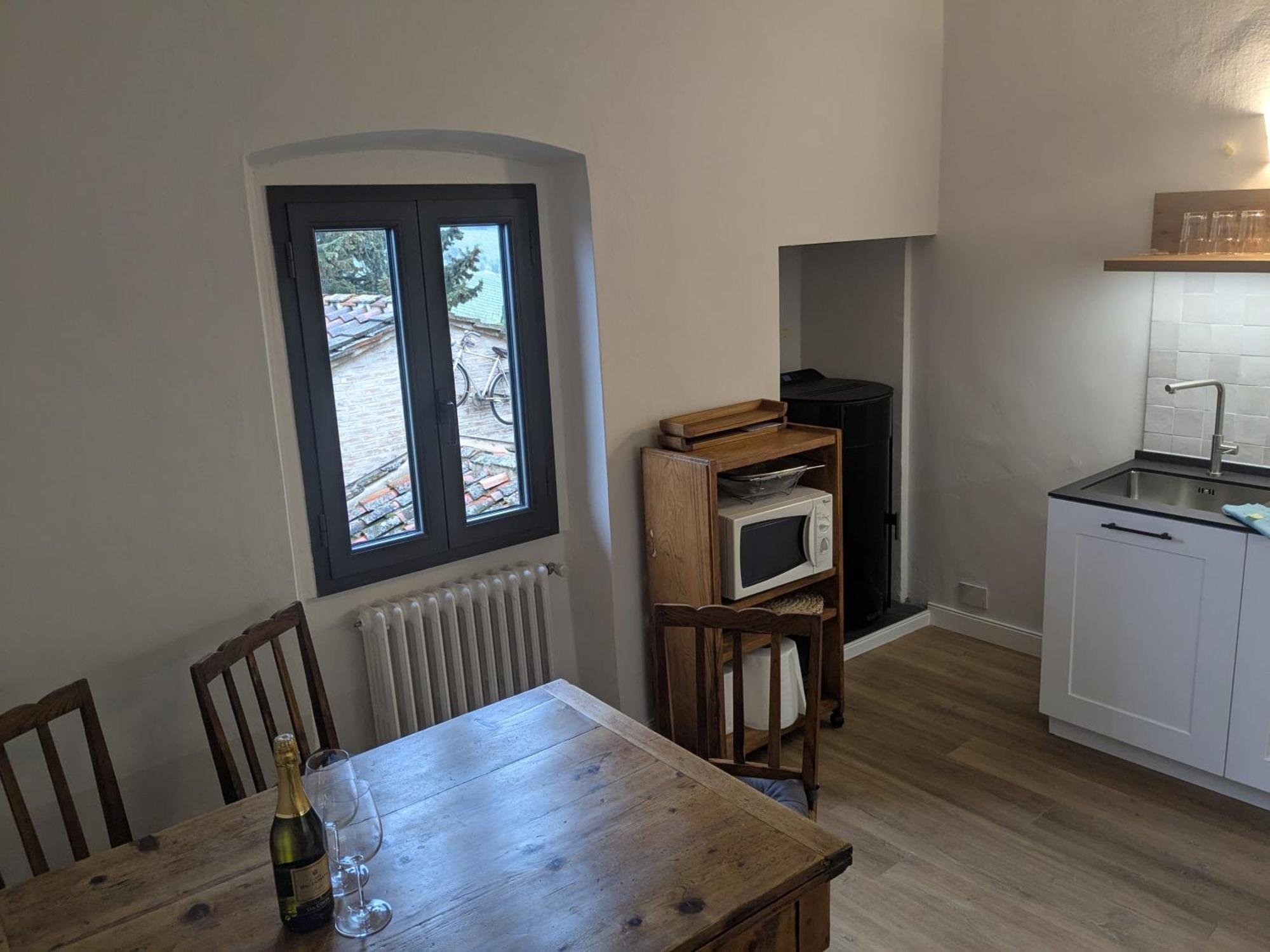 Casa Del Viandante Romea Del Chianti - Badia A Passignano Apartment Badia A Passigano Luaran gambar
